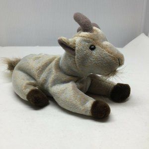 Ty Beanie Baby Goatee Goat Plush Stuffed Animal Retired W Tag November 4 1998